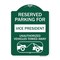 Signmission Reserved Parking for Vice President Unauthorized Vehicles Towed Away Alum, 18" x 24", GW-1824-23071 A-DES-GW-1824-23071 - alternate 1